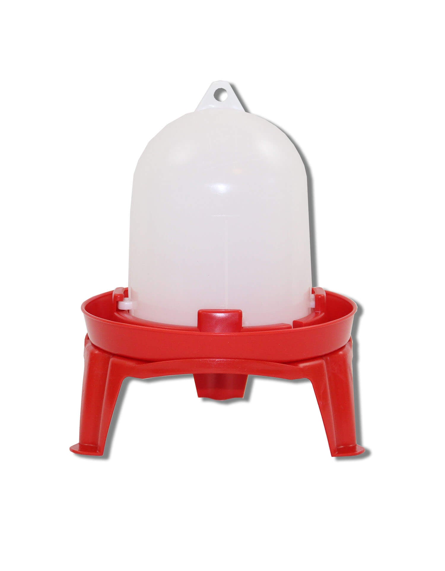 Drinker for Poultry with Bayonet-Lock, plastic, optional with Legs (1,5l - 3,5l - 5,5l)