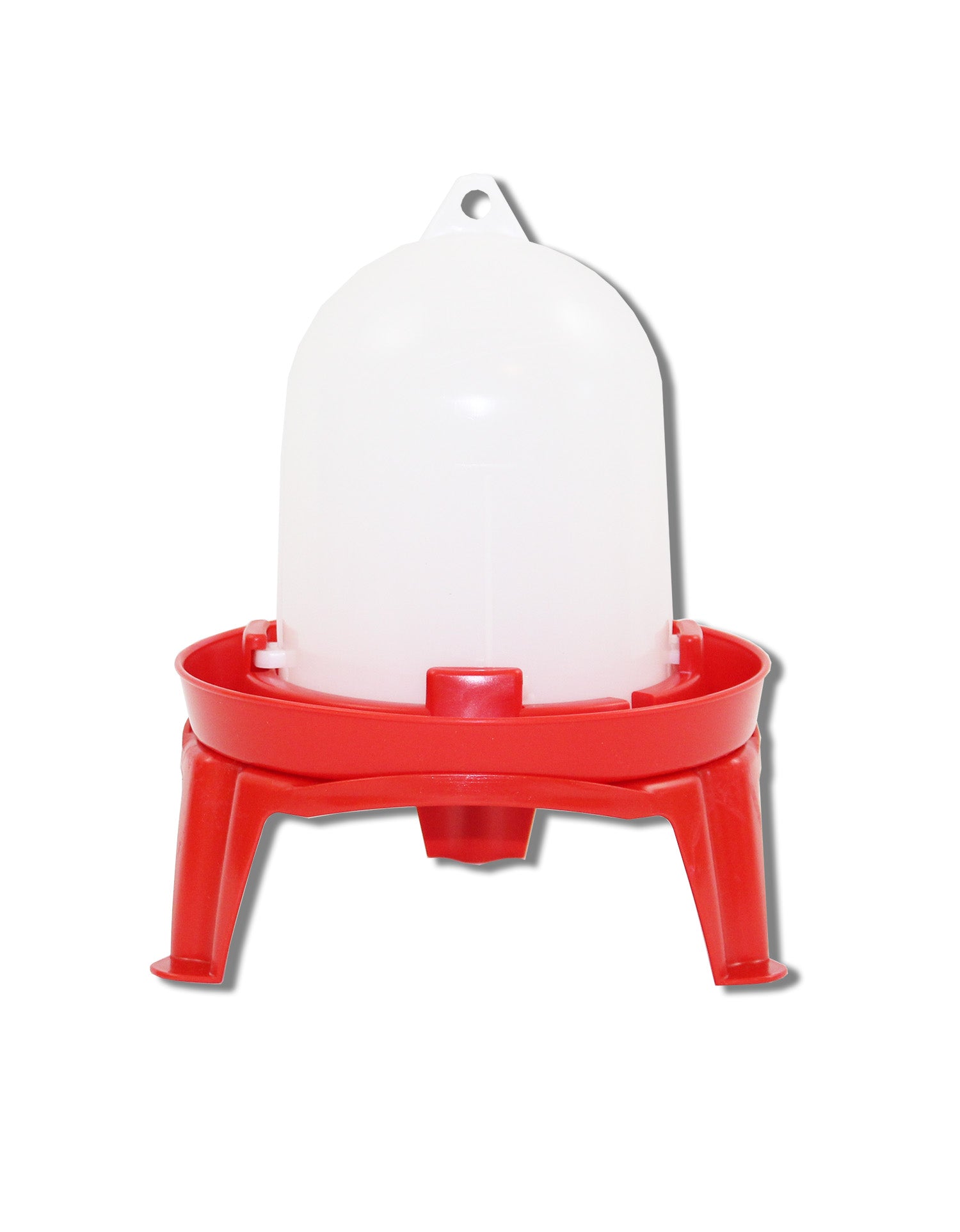 Drinker for Poultry with Bayonet-Lock, plastic, optional with Legs (1,5l - 3,5l - 5,5l)