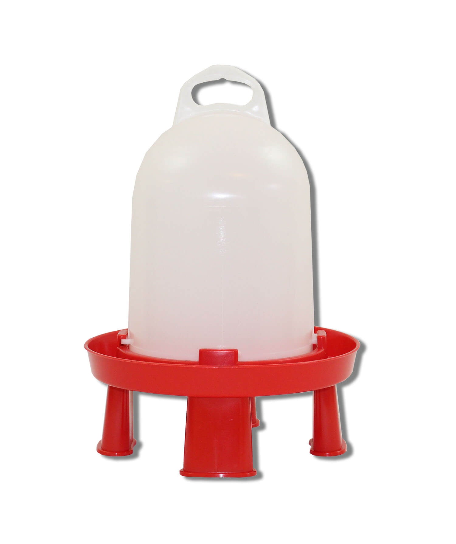 Drinker for Poultry with Bayonet-Lock, plastic, optional with Legs (1,5l - 3,5l - 5,5l)