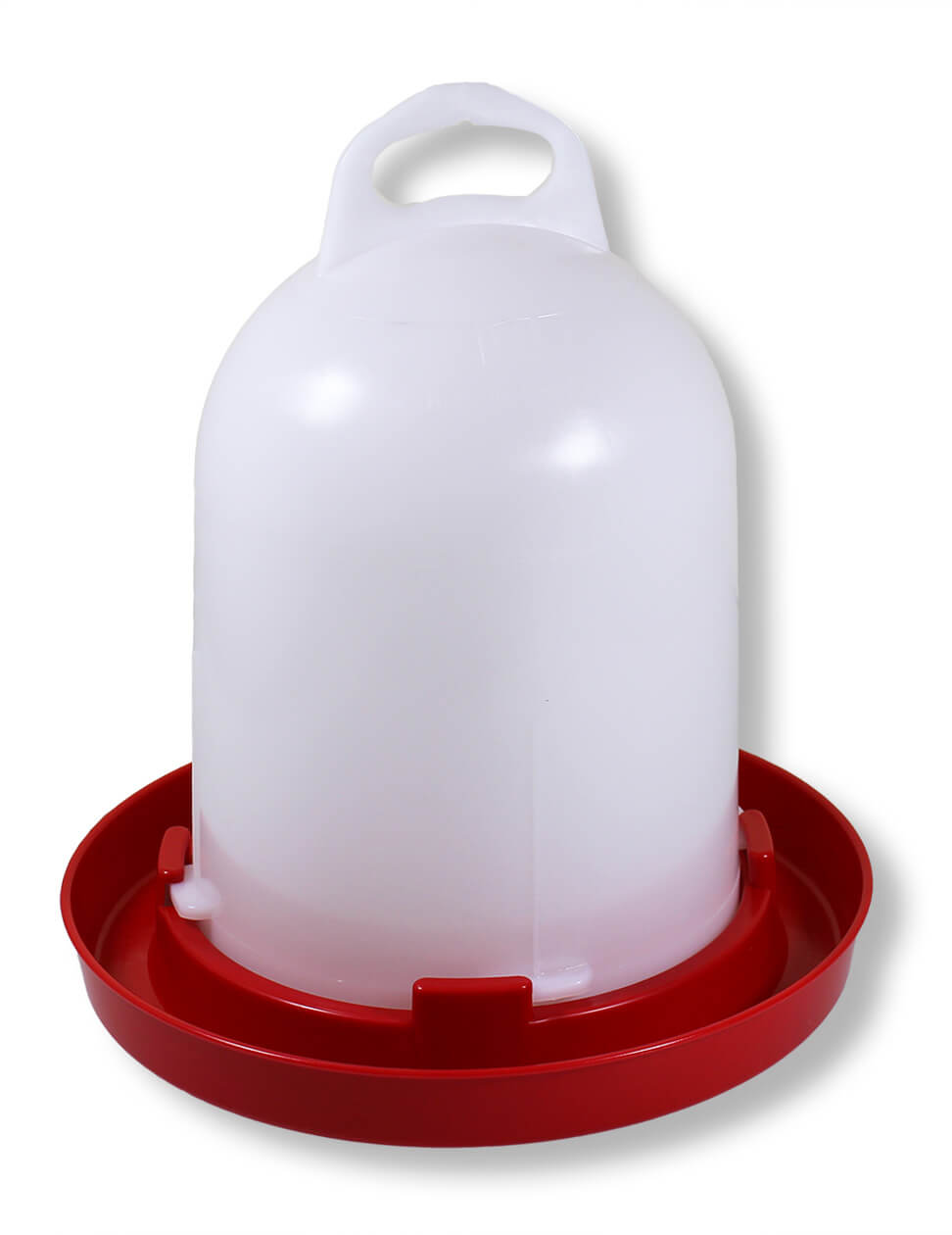 Drinker for Poultry with Bayonet-Lock, plastic, optional with Legs (1,5l - 3,5l - 5,5l)