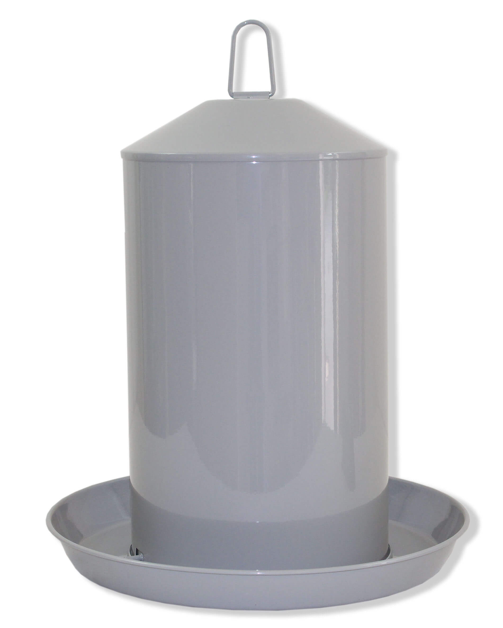 Double Cylinder Drinker - metal - painted (4l - 8l - 12l)