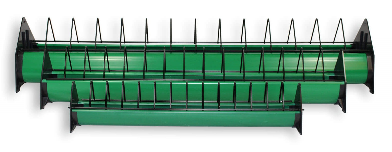 Troughs with Feeding Fence, FS-Quality (3 Sizes, 4 Lengths)