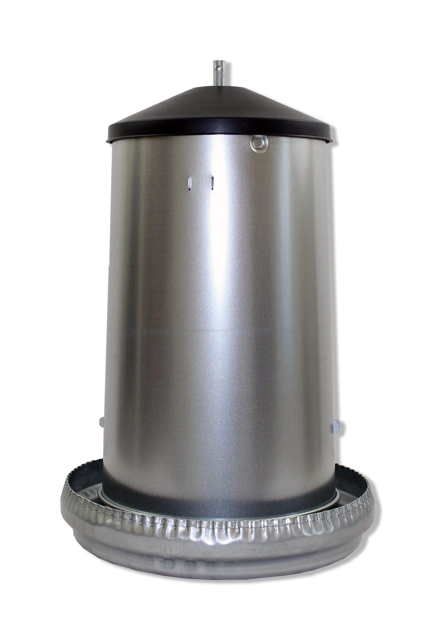 Poultry-Feeder, metal, optional with Rain-Roof (7kg - 22kg - 45kg)