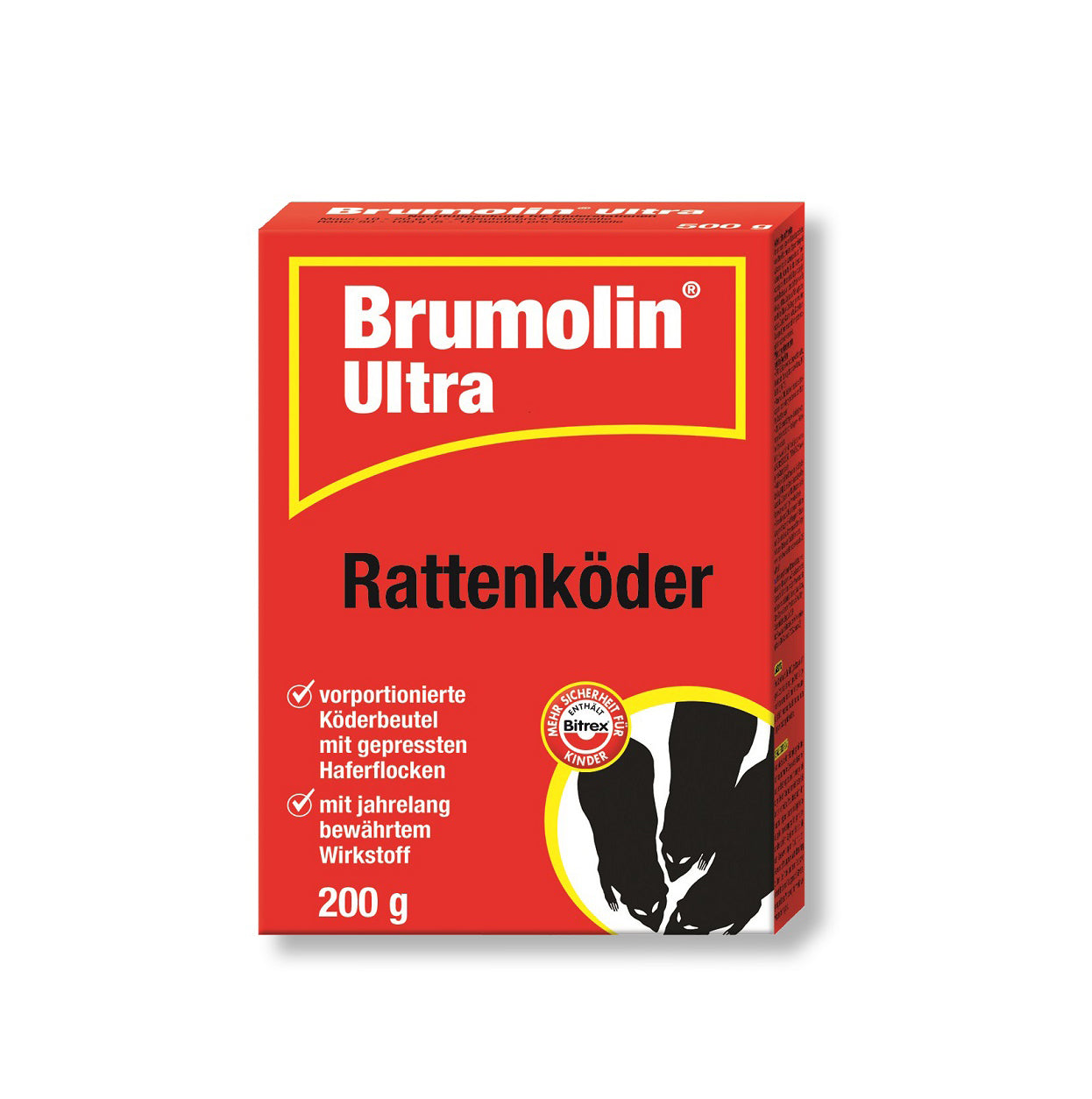 Brumolin Ultra Bait for Rats (200g - 500g)