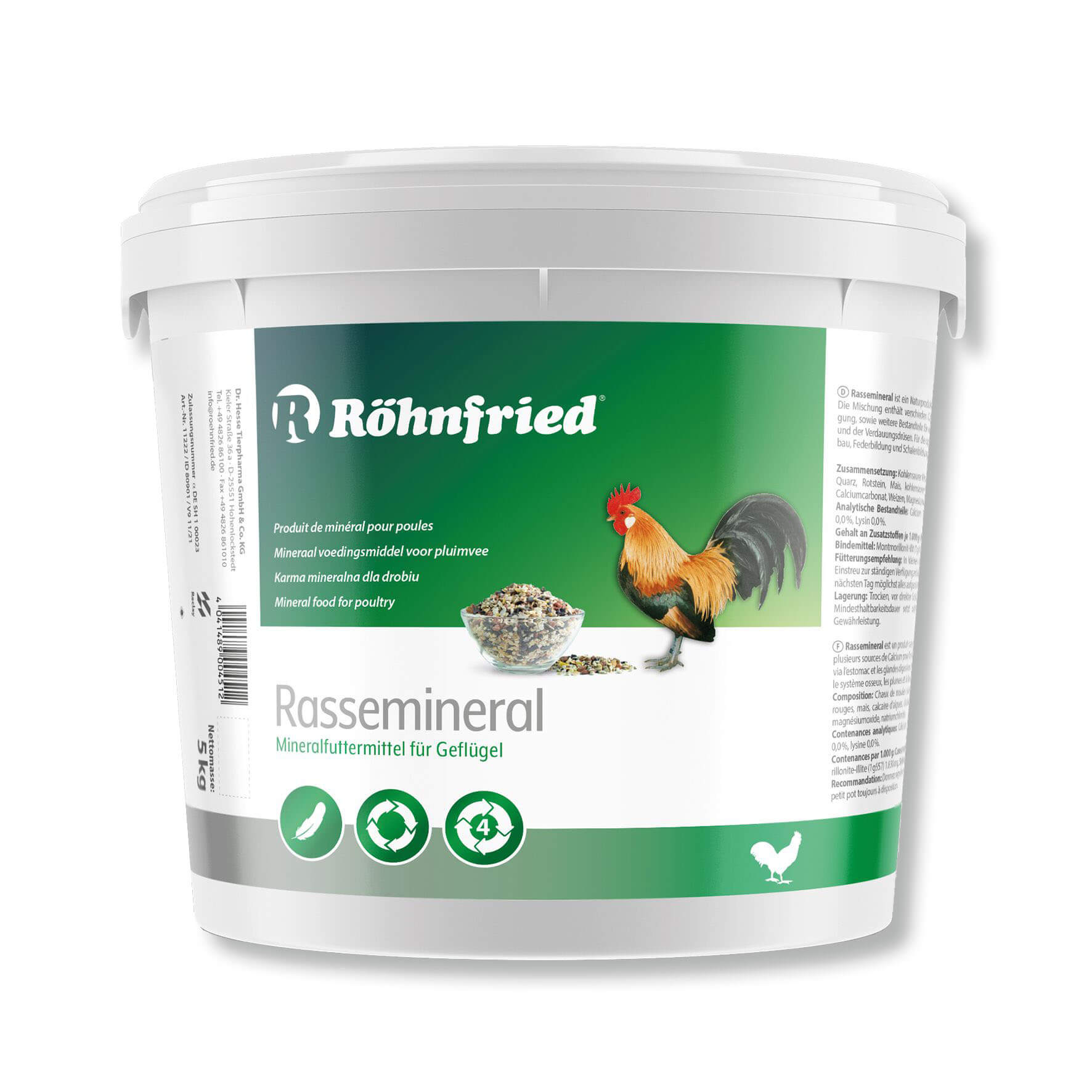 Rohnfried Poultry Mineral (5kg)