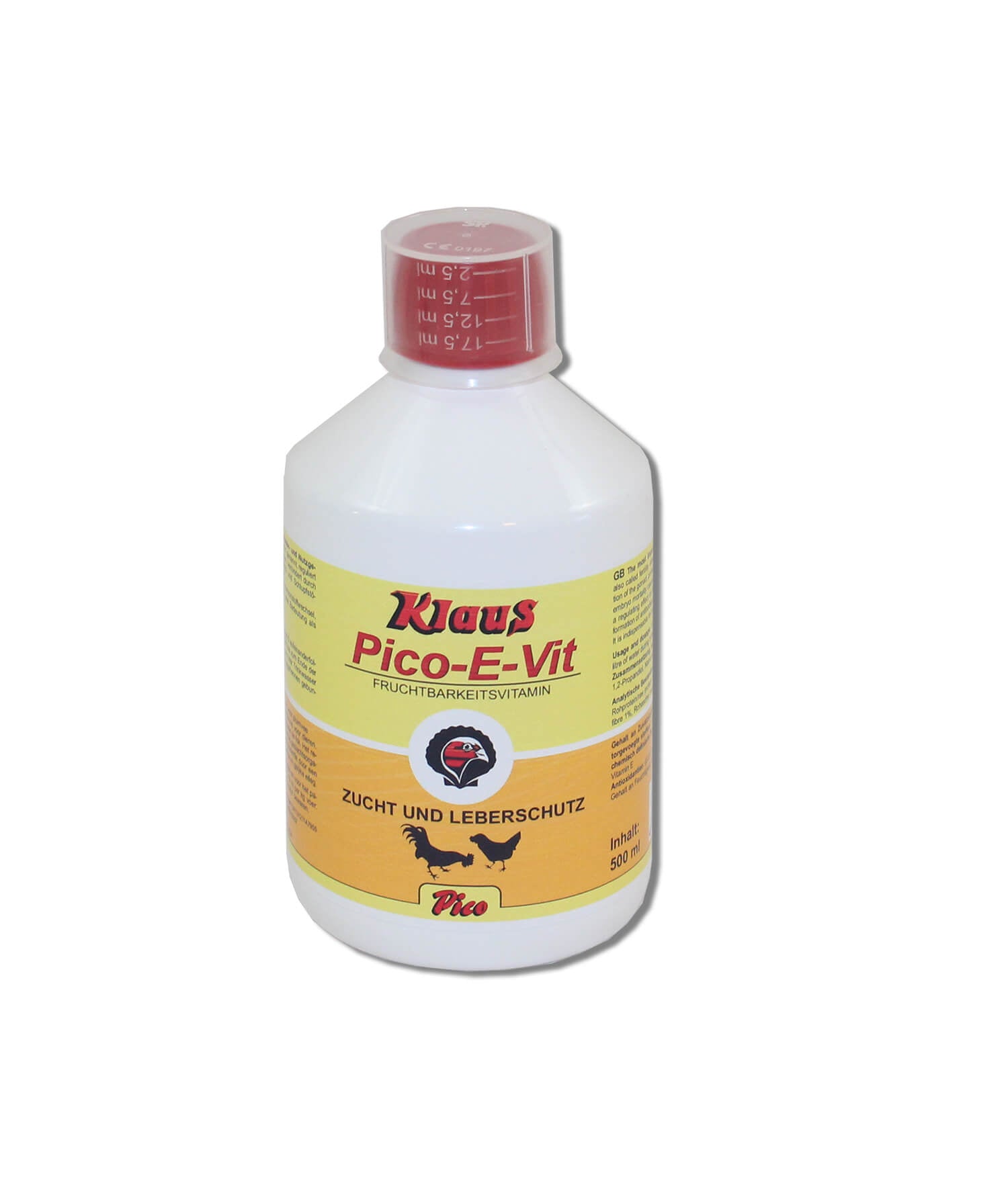 Klaus Pico E-Vit / Vitamine-E for Poultry (500ml)