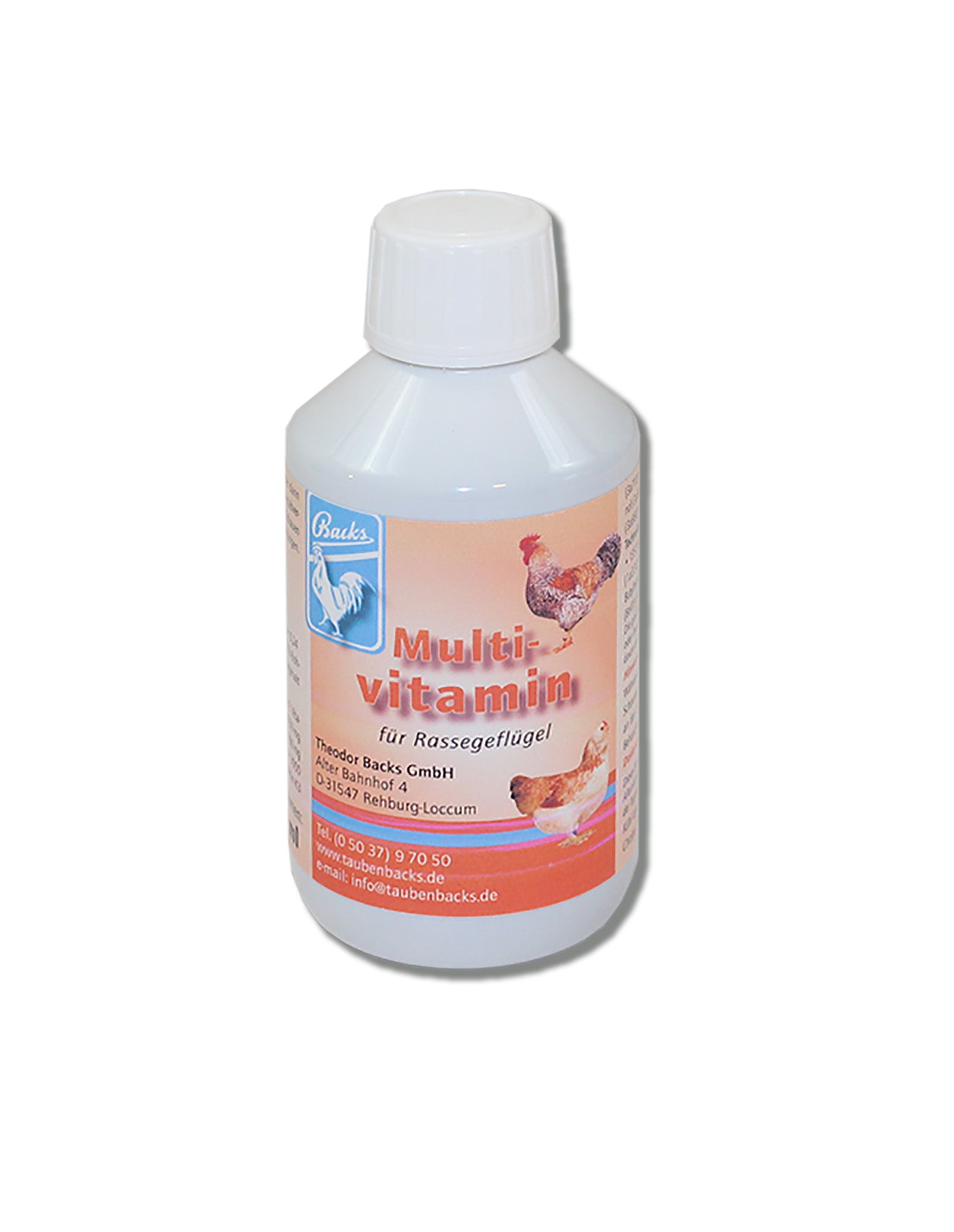 Backs Multivitamin for Poultry (0,25l - 0,5l - 1l)