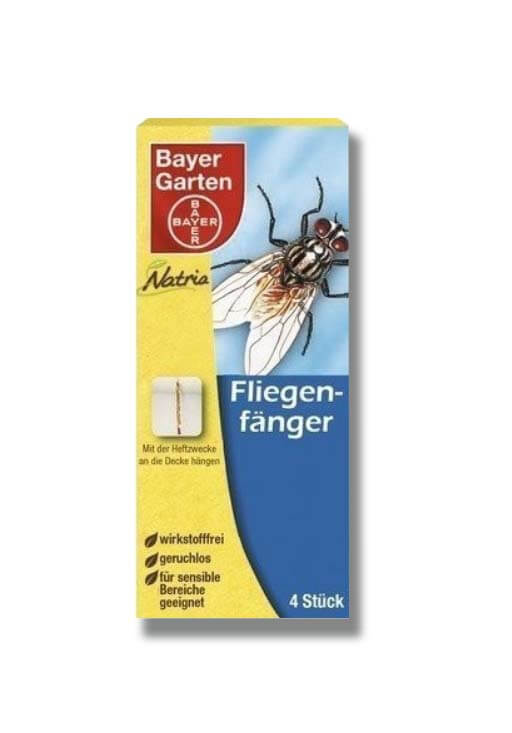 Fliegenfänger (4 Stück)