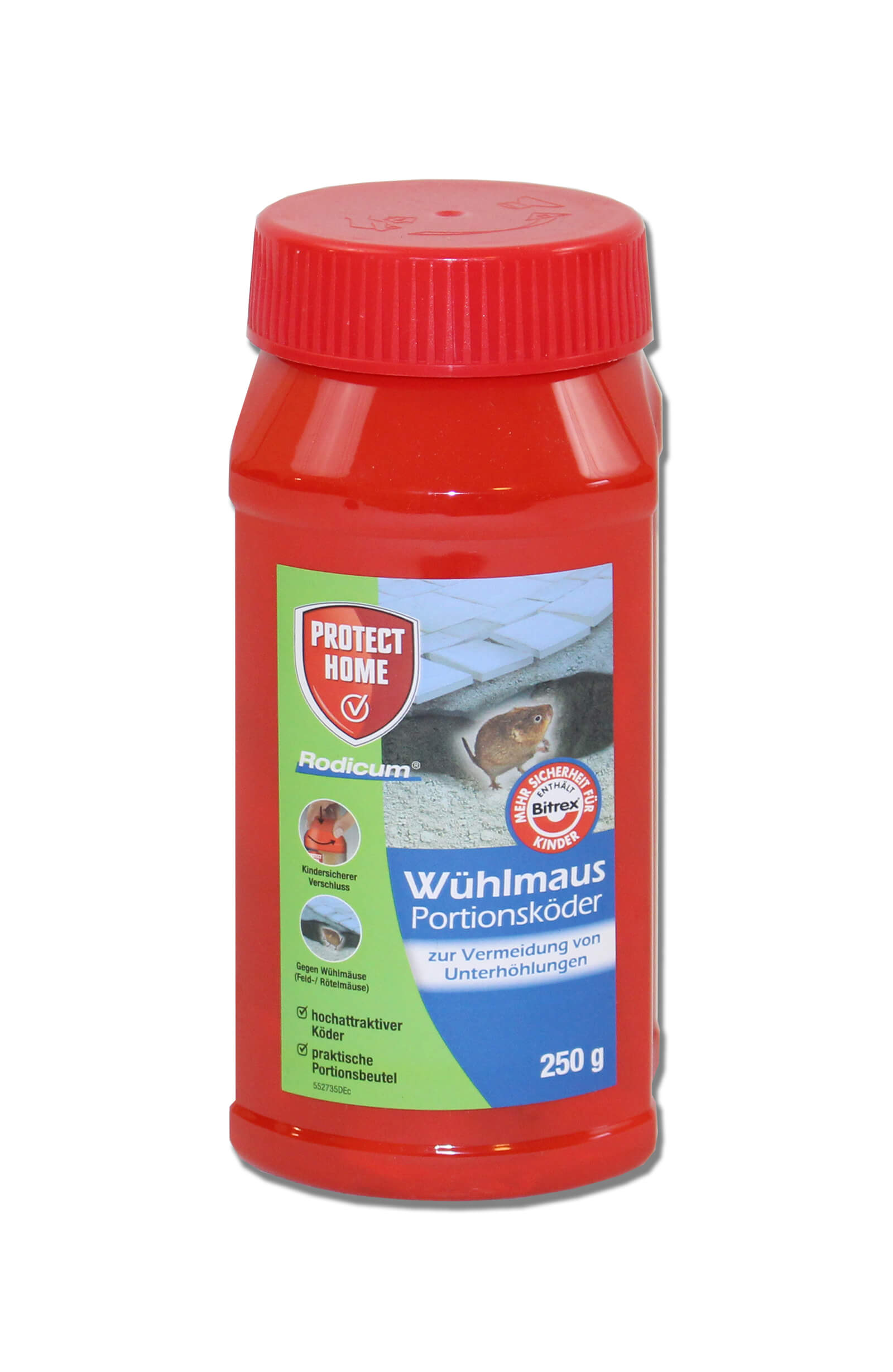 Protect Home Wühlmaus Portionsköder Rodicum (250g)